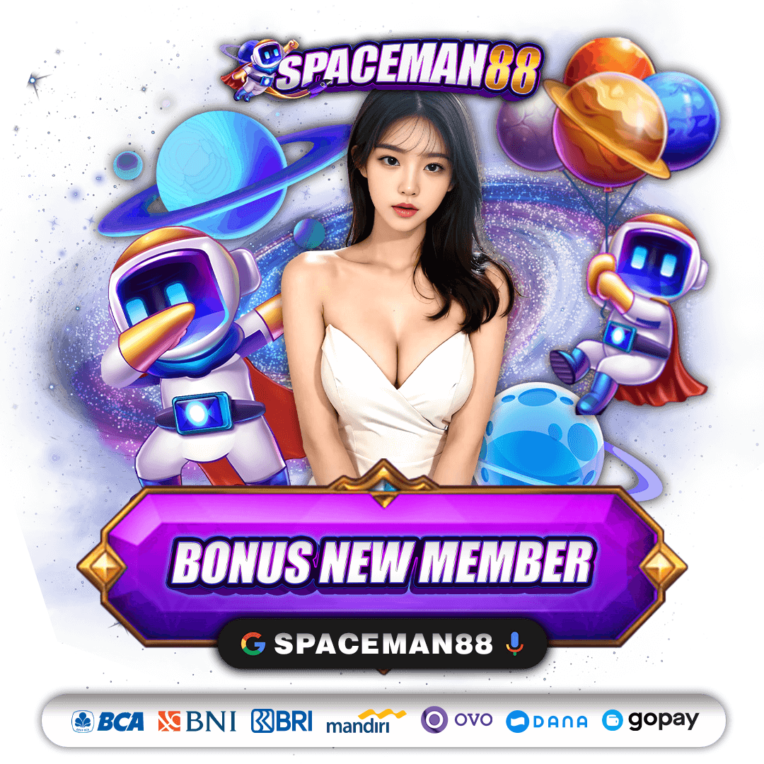 Bergabunglah dengan Spaceman88, Dapatkan Bonus New Member 100% yang Menguntungkan